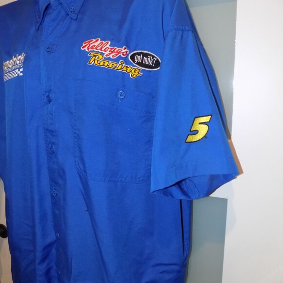 Hendrick Motorsports Racing NASCAR Pit Crew Team Issued Shirt #5 Size XL Men's - Picture 2 of 4